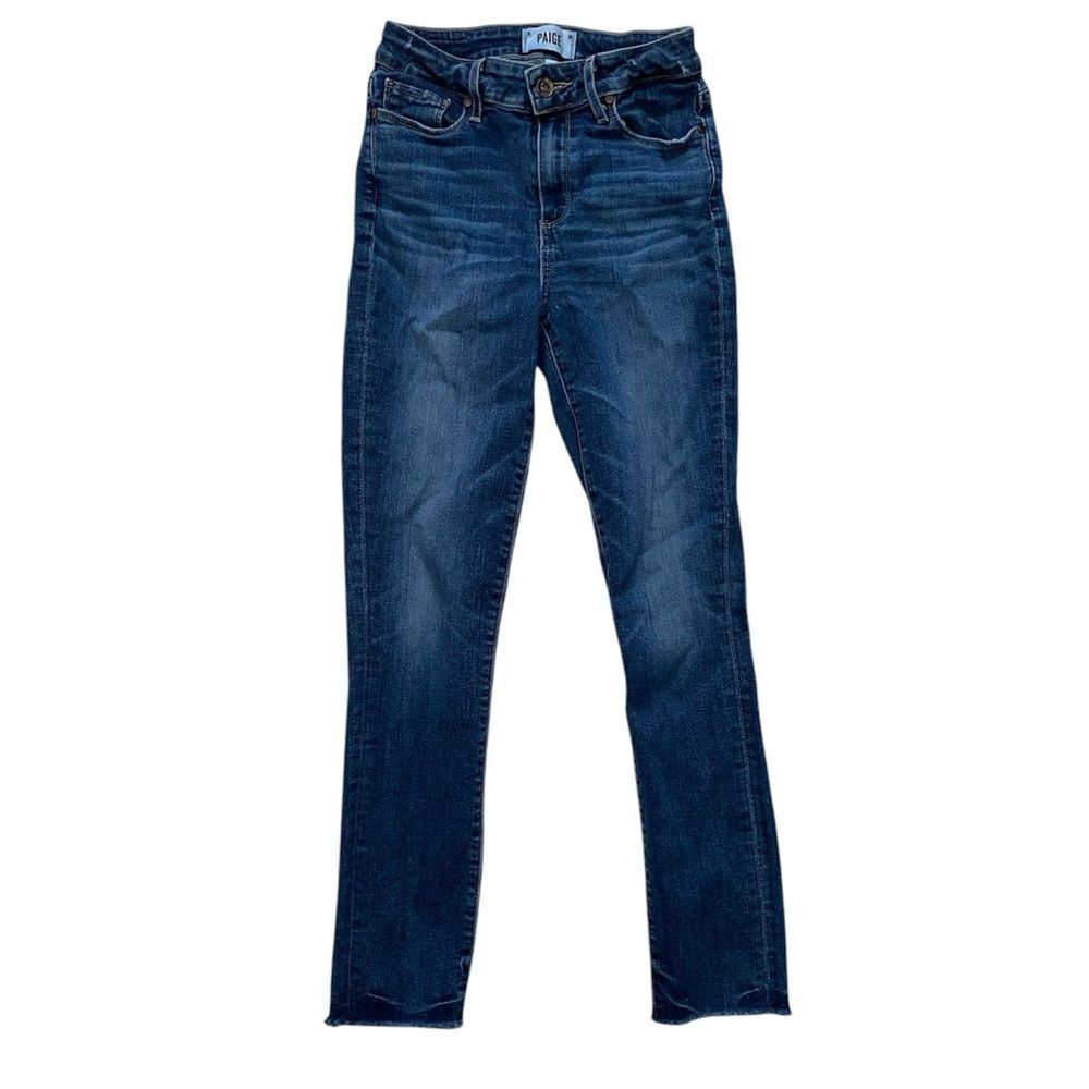 PAIGE Women's Skinny Jeans - Dark Blue Wash